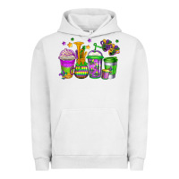 Pigment Lunar Rock mardi gras coffee cups Urban Hoodie - Jasminsmagicworld
