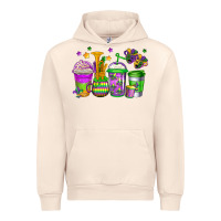 Sandshell mardi gras coffee cups Urban Hoodie - Jasminsmagicworld