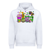 White mardi gras coffee cups Urban Hoodie - Jasminsmagicworld