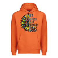 Autism Sunflower Premium Hoodie | Teevron