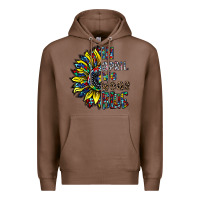 Chestnut autism sunflower Premium Hoodie - CowhideDigitalArt