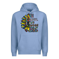 Colony Blue autism sunflower Premium Hoodie - CowhideDigitalArt