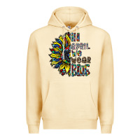 Pina Colada autism sunflower Premium Hoodie - CowhideDigitalArt