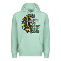 Seafoam autism sunflower Premium Hoodie - CowhideDigitalArt