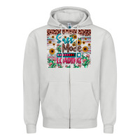 Dove Grey sass mode loading Zipper Hoodie - JahusDesignShop