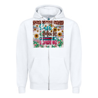 White sass mode loading Zipper Hoodie - JahusDesignShop