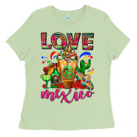 Matcha Love Mexico Cold Drink Frappe Ladies Tee - FaDigitalArtStudio