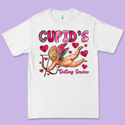 Cupid S Dating Service Premium Tee Designed By Oliviacreatesart
