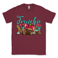 Burgundy french bulldog mom Classic Tee - Artiststas