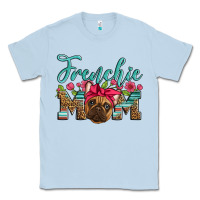 Dusty Blue french bulldog mom Classic Tee - Artiststas