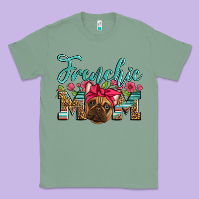 French Bulldog Mom Classic Tee Designed By Artiststas