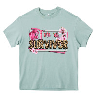 Im A Survivor Cancer Awareness Heavy Core Tee | Teevron