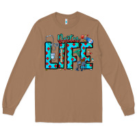 Toasted Coconut Doctor Life Long Sleeve Tee - CowhideDigitalArt