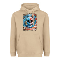 Mushroom made in america skull Heavyweight Hoodie - JahusDesignShop