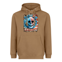 Toasted Coconut made in america skull Heavyweight Hoodie - JahusDesignShop