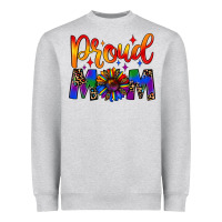 Heather Grey proud mom Heavyweight Sweatshirt - JahusDesignShop
