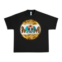 Black american football round earrings Urban Heavy Tee - BundleAndBundleShop