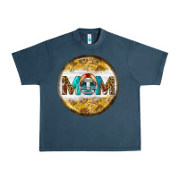 Midnight Navy american football round earrings Urban Heavy Tee - BundleAndBundleShop