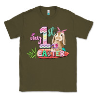 Army Green My first Easter Day Classic Tee - CowGirlArtShop