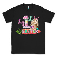 Black My first Easter Day Classic Tee - CowGirlArtShop