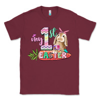 Burgundy My first Easter Day Classic Tee - CowGirlArtShop
