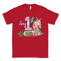 Red My first Easter Day Classic Tee - CowGirlArtShop