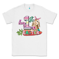 White My first Easter Day Classic Tee - CowGirlArtShop