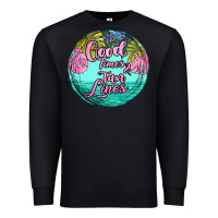 Black good times and tan lines Premium Sweatshirt - JahusDesignShop