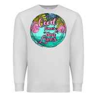 Dove Grey good times and tan lines Premium Sweatshirt - JahusDesignShop