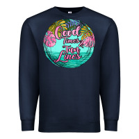 Navy good times and tan lines Premium Sweatshirt - JahusDesignShop