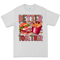 Dove Grey hamburger potatoes better together olivia Premium Tee - OliviaCreatesArt