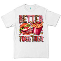 White hamburger potatoes better together olivia Premium Tee - OliviaCreatesArt