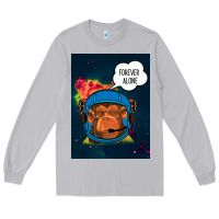Moon Dust Forever Alone, Monkey, Space, Monkey At Space, Long Sleeve Tee - Bettercallsaul