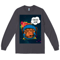Smoke Forever Alone, Monkey, Space, Monkey At Space, Long Sleeve Tee - Bettercallsaul