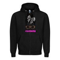 Black racemom Zipper Hoodie - JahusDesignShop
