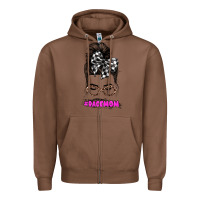 Chestnut racemom Zipper Hoodie - JahusDesignShop