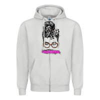 Dove Grey racemom Zipper Hoodie - JahusDesignShop