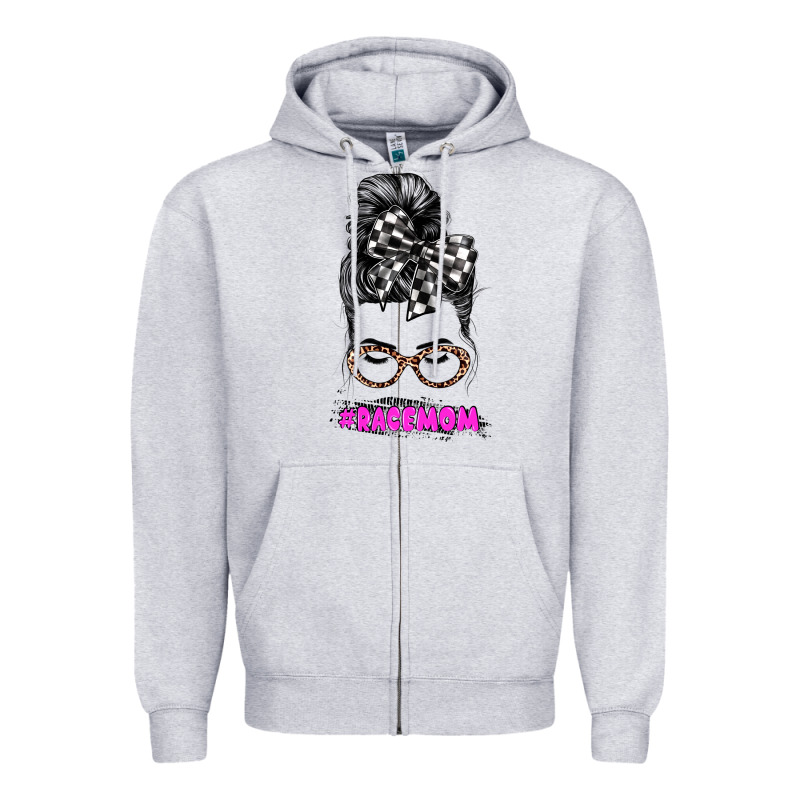 Racemom Zipper Hoodie by JahusDesignShop | Teevron