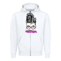 White racemom Zipper Hoodie - JahusDesignShop