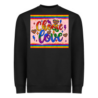 Black choose love tumbler Heavyweight Sweatshirt - JahusDesignShop
