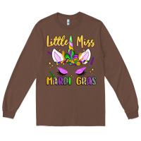 Chestnut little miss mardi gras Long Sleeve Tee - LillyAllenDesigns