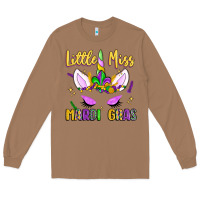 Toasted Coconut little miss mardi gras Long Sleeve Tee - LillyAllenDesigns
