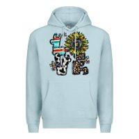 Blue Mist love autism Premium Hoodie - CowhideDigitalArt