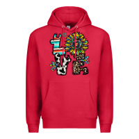 Cardinal love autism Premium Hoodie - CowhideDigitalArt