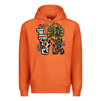 Carrot love autism Premium Hoodie - CowhideDigitalArt