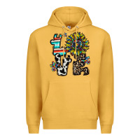 Mustard love autism Premium Hoodie - CowhideDigitalArt