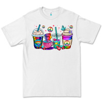White pride lgbtq coffee cups Premium Tee - OliviaCreatesArt