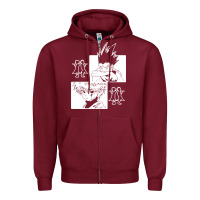 Burgundy hunter gon and killua anime manga Zipper Hoodie - baoMotion