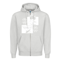 Dove Grey hunter gon and killua anime manga Zipper Hoodie - baoMotion