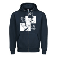 Navy hunter gon and killua anime manga Zipper Hoodie - baoMotion